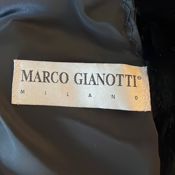 Marco Gianotti Belted Fur Coat, Long Length - Picture 12 of 13